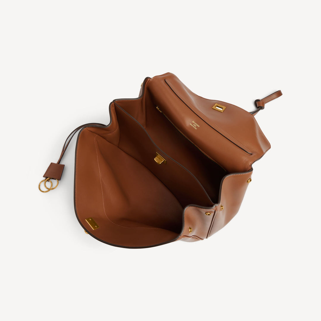 BALENCIAGA - Rodeo Handbag Medium in New Tan