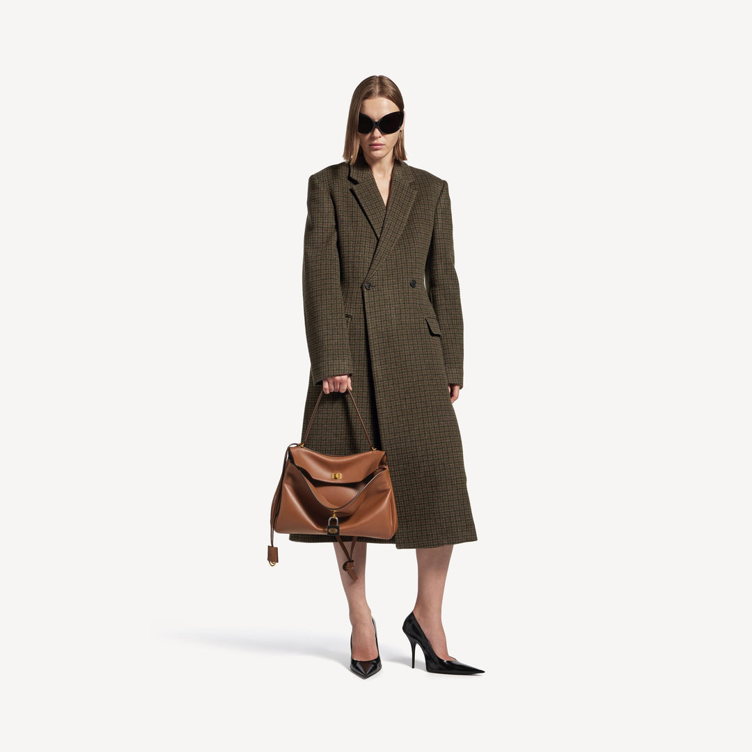 BALENCIAGA - Rodeo Handbag Medium in New Tan