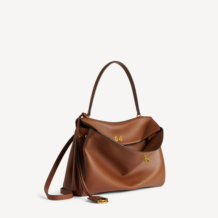 BALENCIAGA - Rodeo Handbag Medium in New Tan