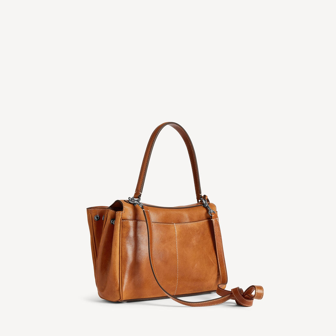 BALENCIAGA - Rodeo Handbag Small in Tan Cowboy