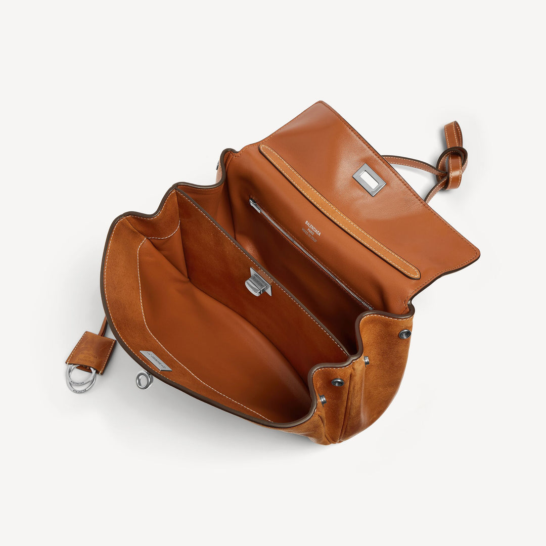BALENCIAGA - Rodeo Handbag Small in Tan Cowboy