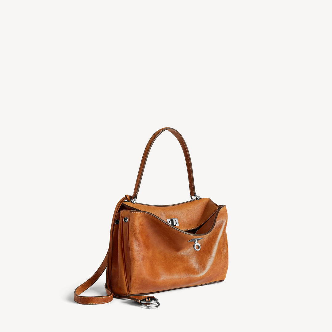 BALENCIAGA - Rodeo Handbag Small in Tan Cowboy