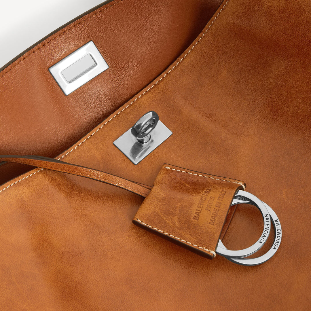 BALENCIAGA - Rodeo Handbag Small in Tan Cowboy