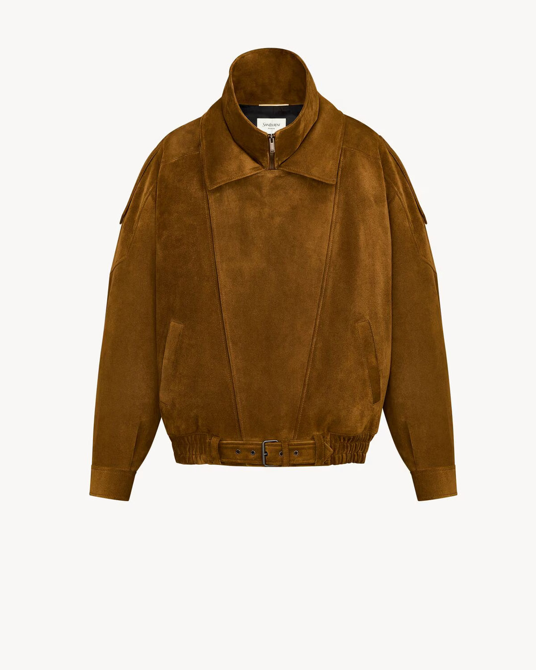 SAINT LAURENT BLOUSON EN CUIR VINTAGE