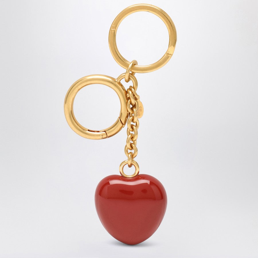 VALENTINO - Porte-clés charm Coeur