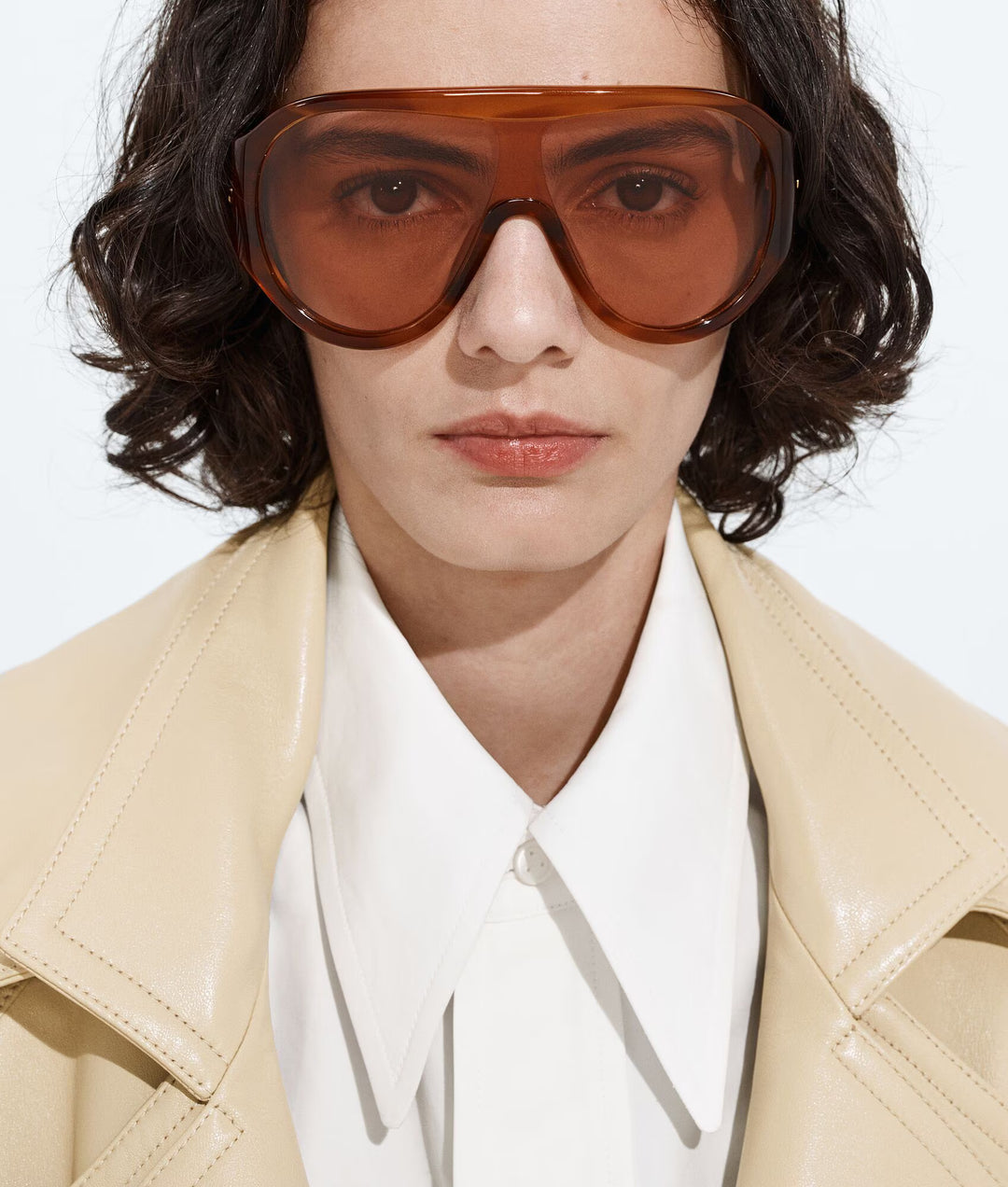BOTTEGA VENETA - Lunettes de soleil Shield Scudo