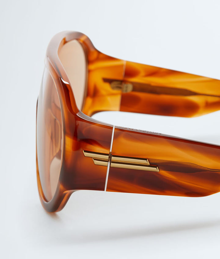 BOTTEGA VENETA - Lunettes de soleil Shield Scudo