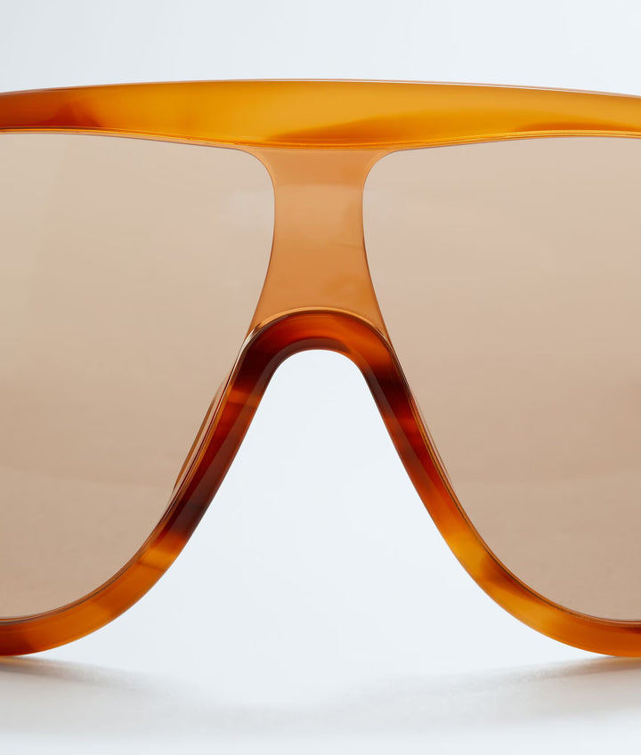 BOTTEGA VENETA - Lunettes de soleil Shield Scudo