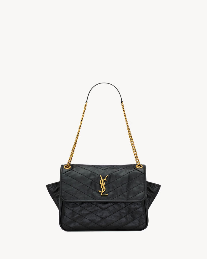 NIKI TRIPOUCH en cuir vintage