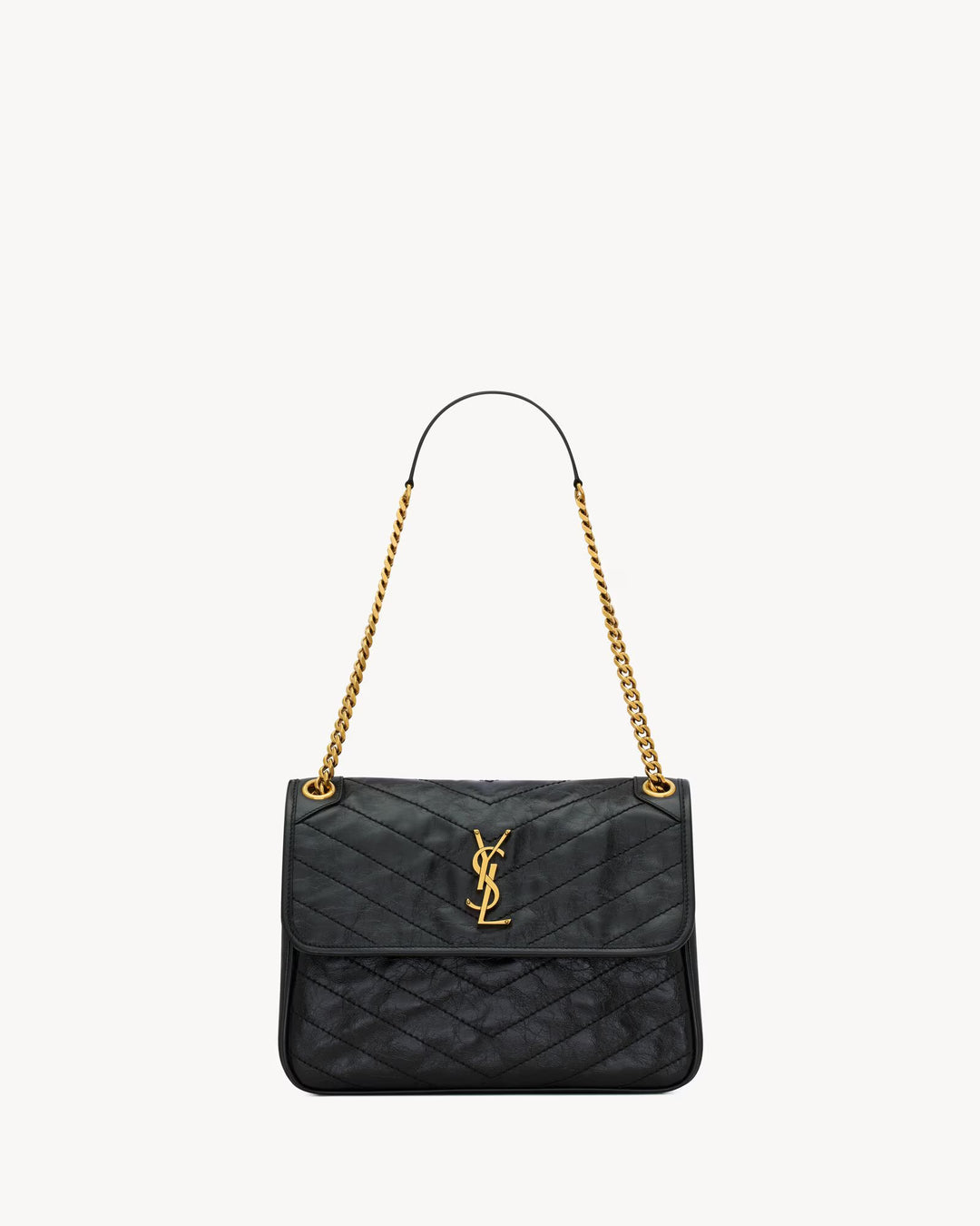 NIKI TRIPOUCH en cuir vintage