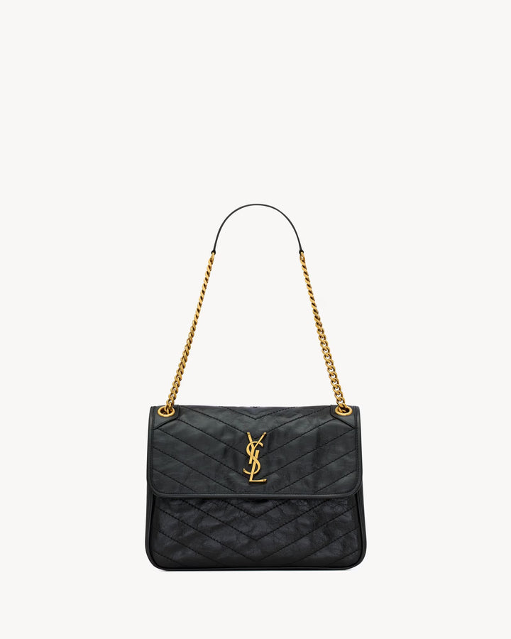 NIKI TRIPOUCH en cuir vintage