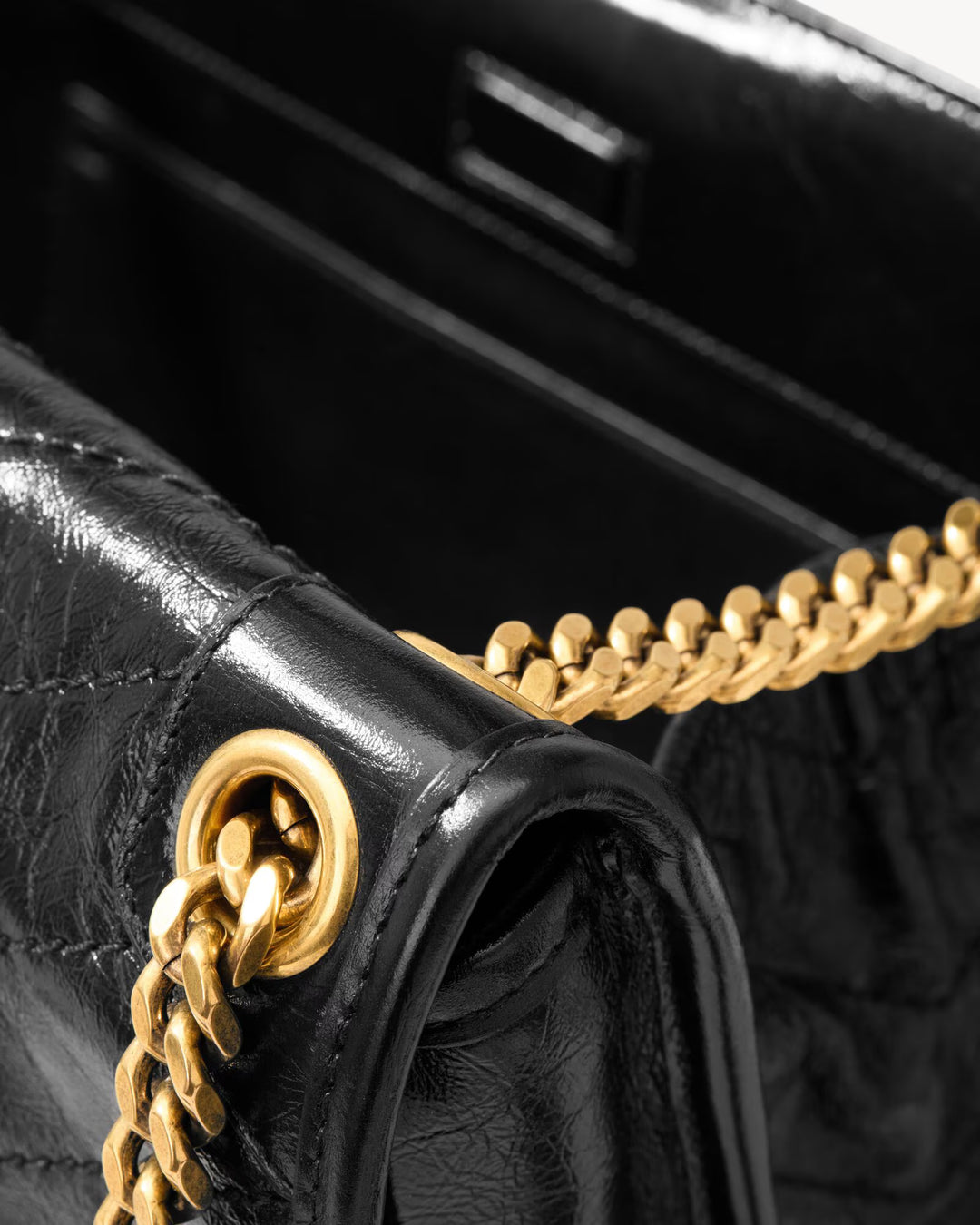 NIKI TRIPOUCH en cuir vintage