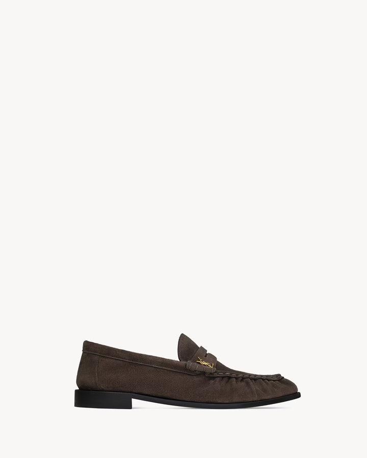 SAINT LAURENT LE LOAFER supple mocassins en suède