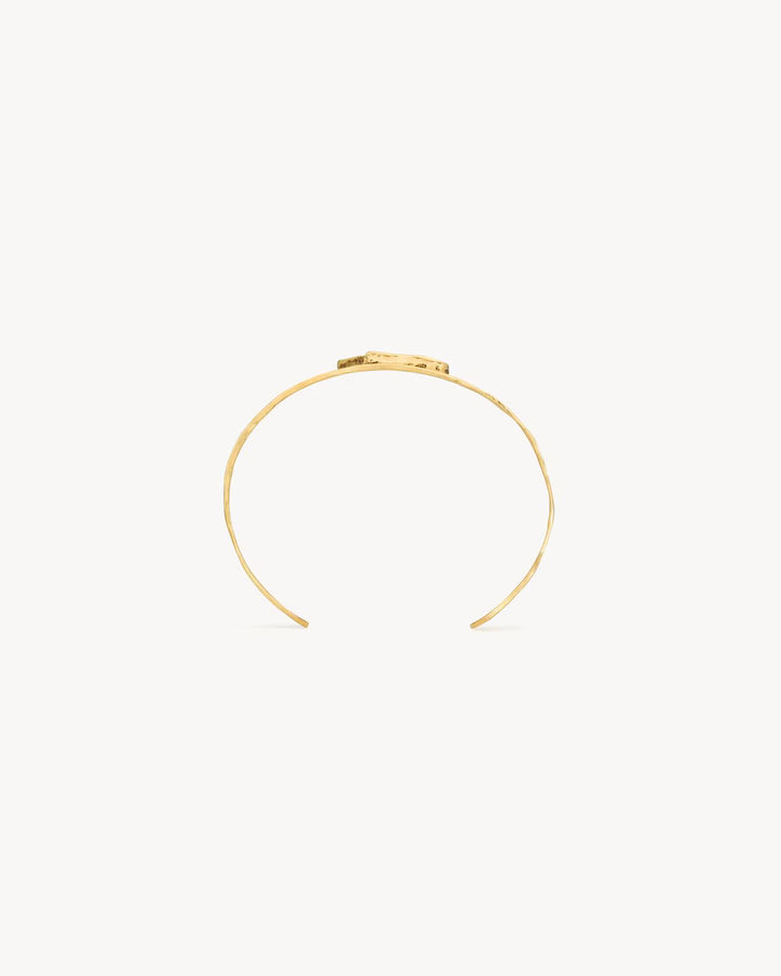 SAINT LAURENT MANCHETTE CASSANDRE EN METAL
