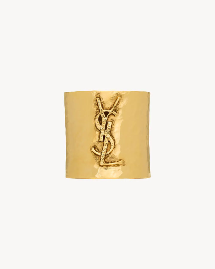 SAINT LAURENT MANCHETTE CASSANDRE EN METAL