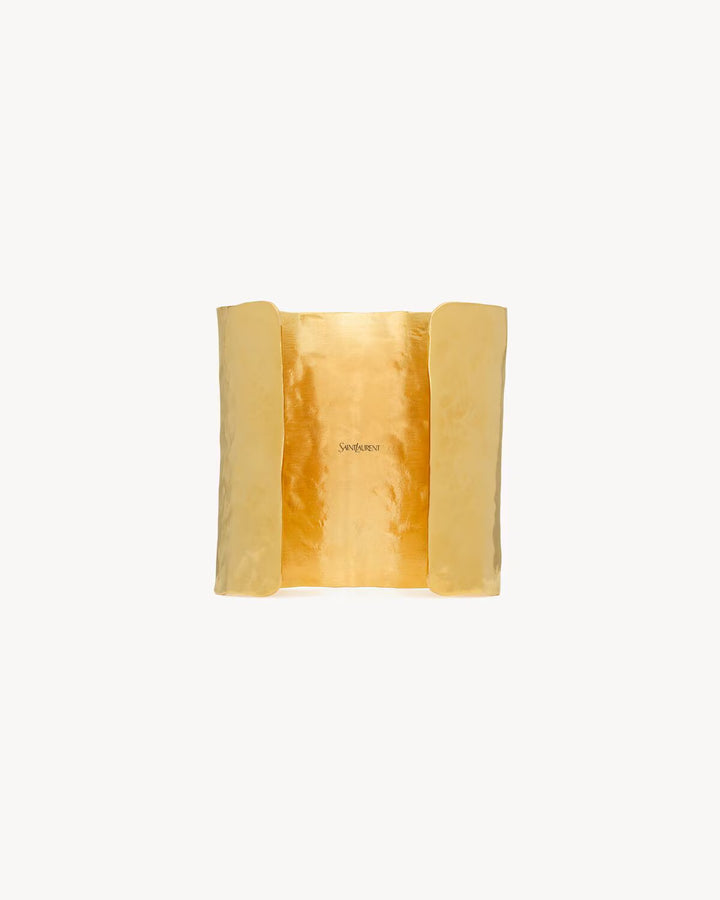 SAINT LAURENT MANCHETTE CASSANDRE EN METAL