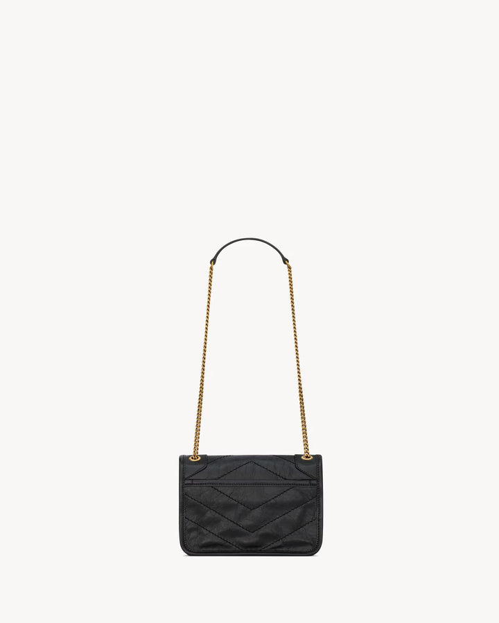 SAINT LAURENT NIKI mini en cuir vintage