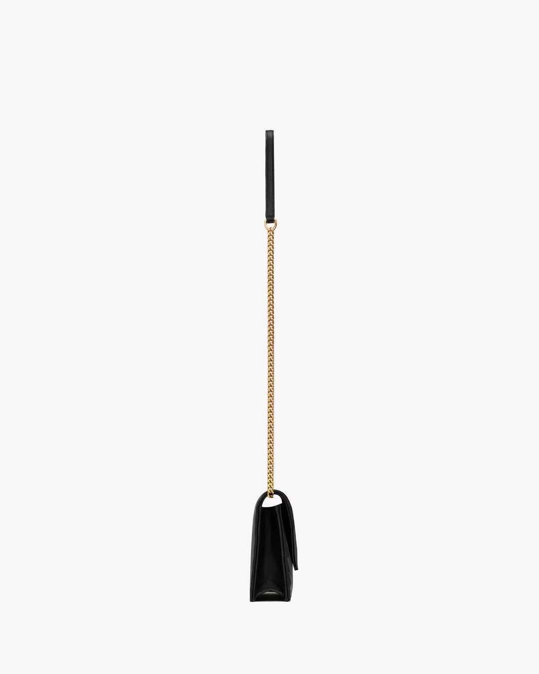 SAINT LAURENT-CASSANDRE ENVELOPE CHAIN WALLET EN CUIR D'AGNEAU