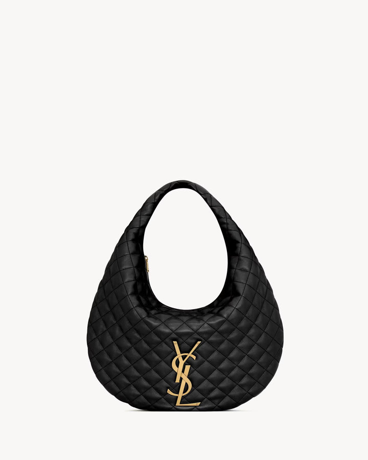 SAINT LAURENT -ICARE HOBO EN CUIR NAPPA MATELASSÉ