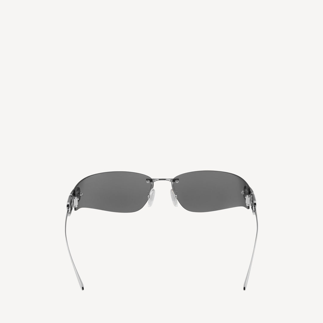 BALENCIAGA - Women's Gossip D-frame Sunglasses in Silver