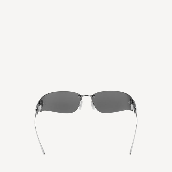 BALENCIAGA - Women's Gossip D-frame Sunglasses in Silver