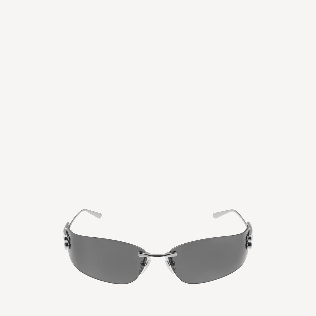 BALENCIAGA - Women's Gossip D-frame Sunglasses in Silver