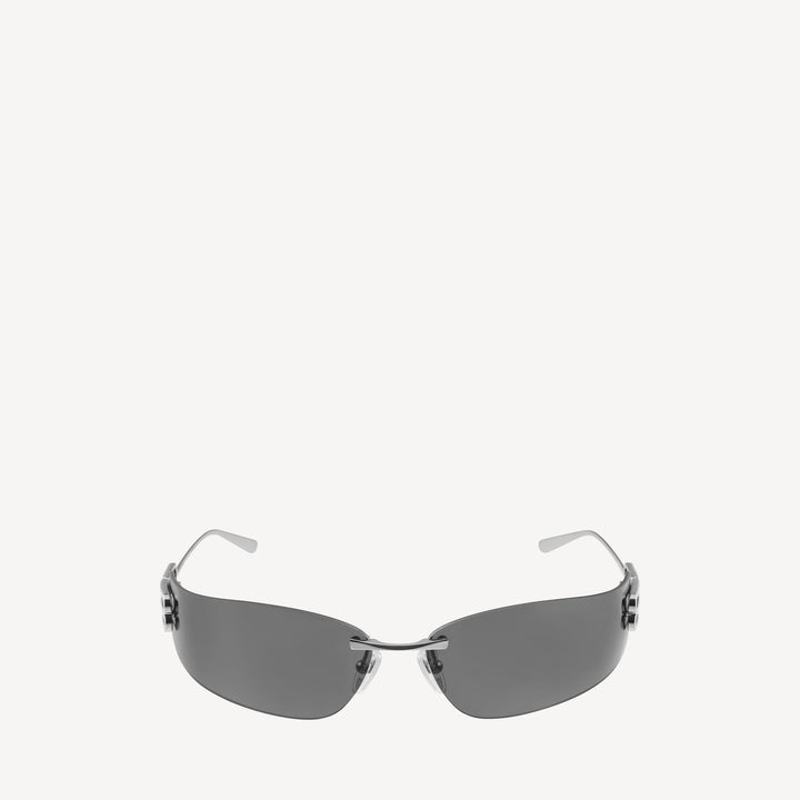 BALENCIAGA - Women's Gossip D-frame Sunglasses in Silver