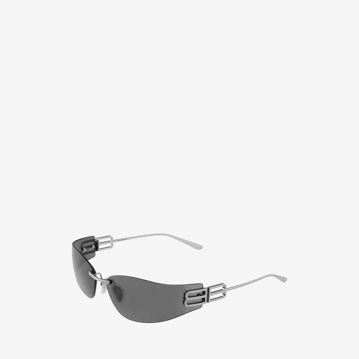 BALENCIAGA - Women's Gossip D-frame Sunglasses in Silver