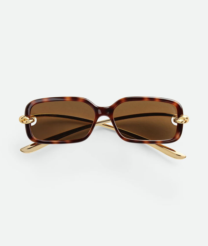 BOTTEGA VENETA - Lunettes de soleil rectangulaires Knot
