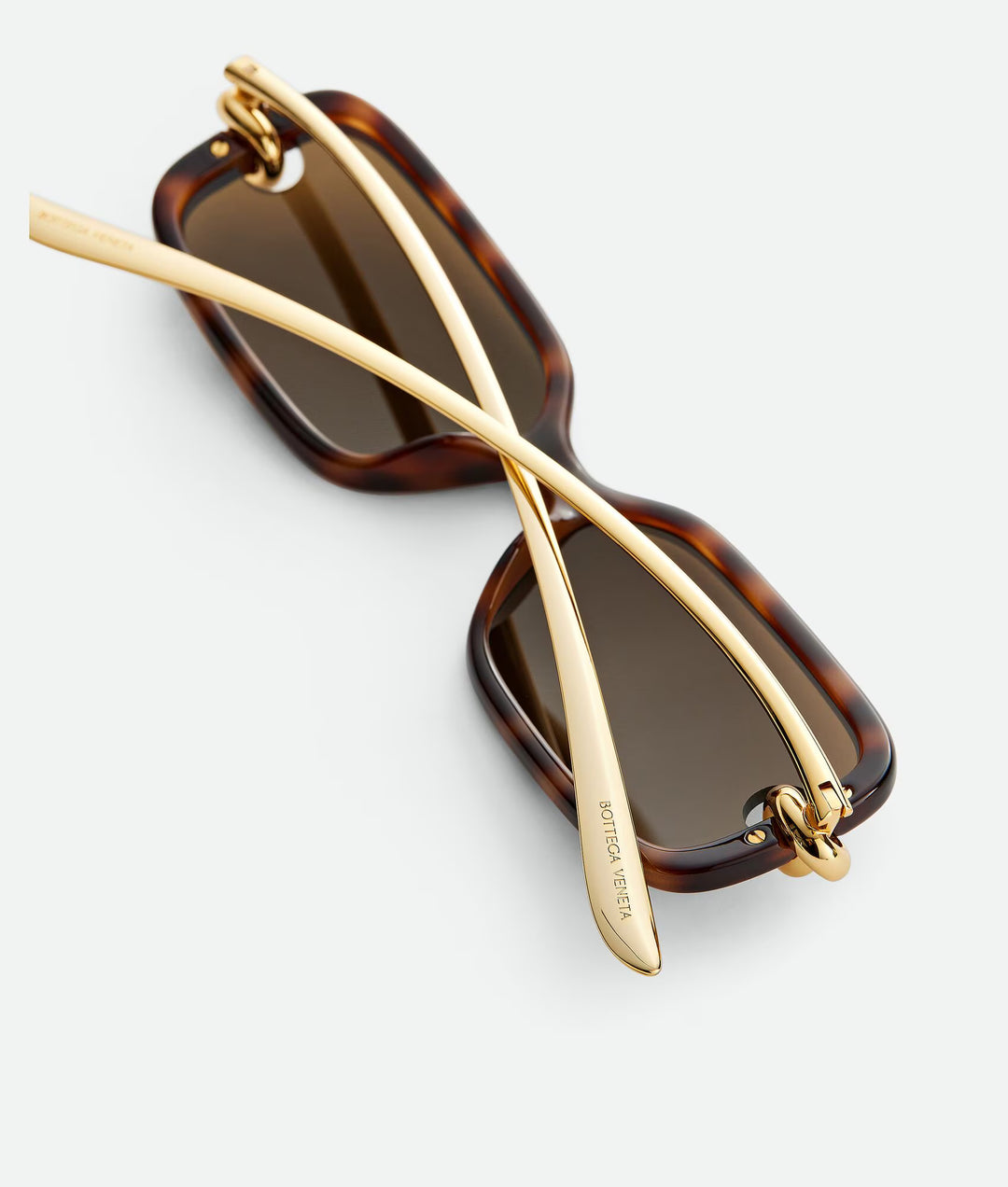 BOTTEGA VENETA - Lunettes de soleil rectangulaires Knot