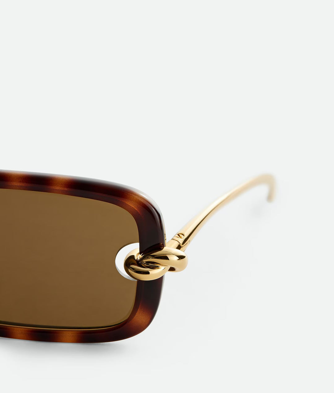 BOTTEGA VENETA - Lunettes de soleil rectangulaires Knot
