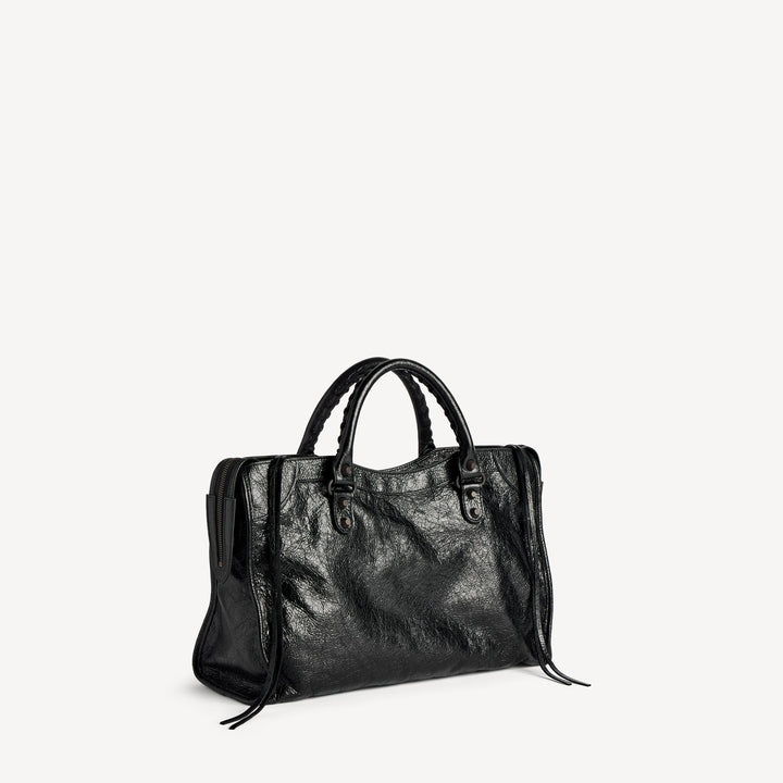 BALENCIAGA - Sac Le City Moyen pour Femme en Noir