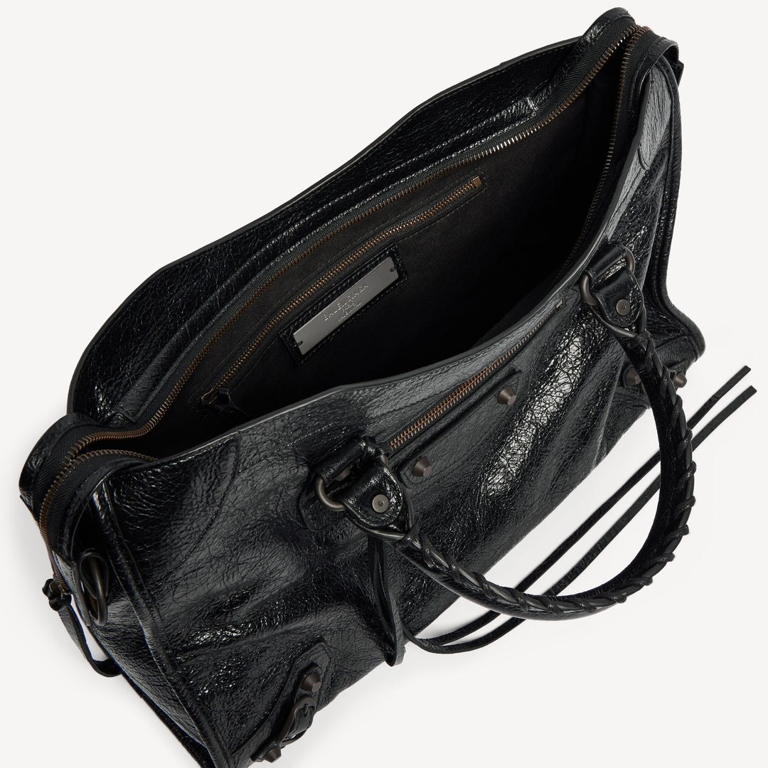 BALENCIAGA - Sac Le City Moyen pour Femme en Noir