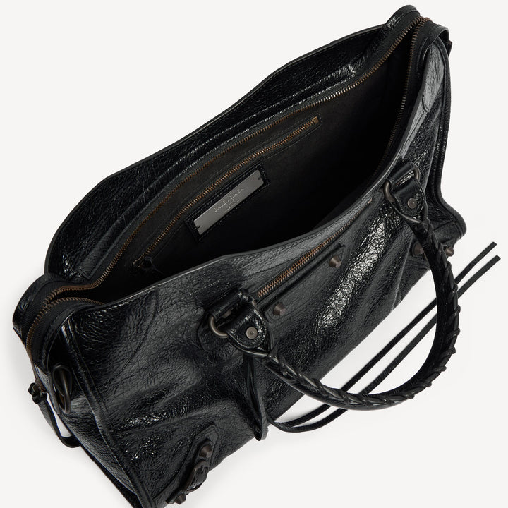 BALENCIAGA - Sac Le City Moyen pour Femme en Noir