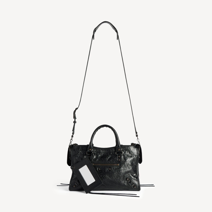 BALENCIAGA - Sac Le City Petit pour Femme en Noir