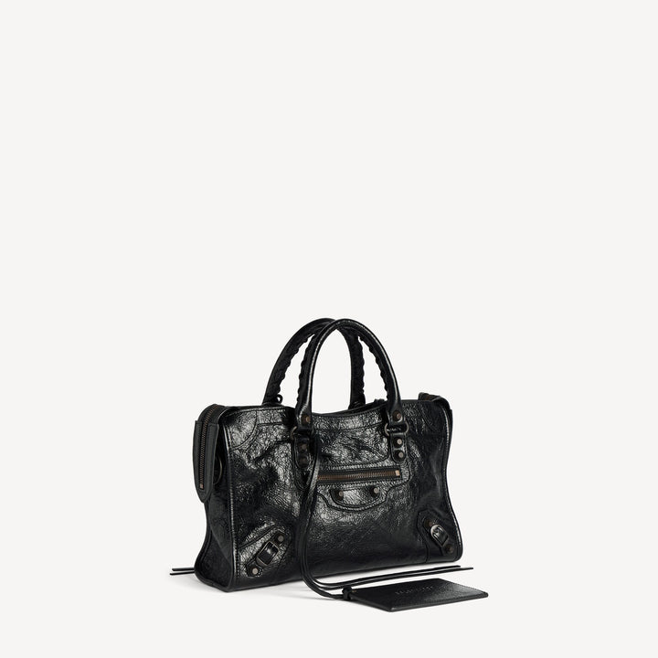 BALENCIAGA - Sac Le City Petit pour Femme en Noir