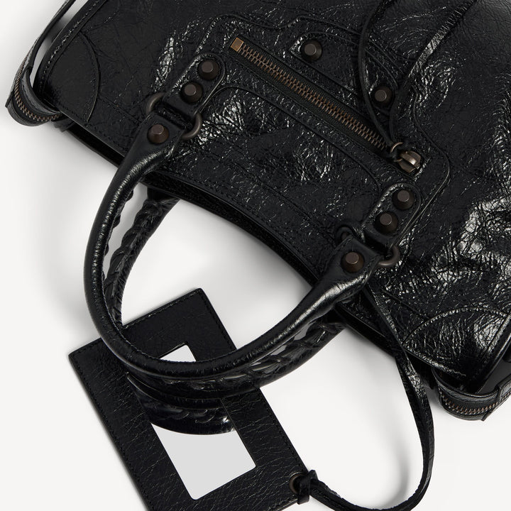 BALENCIAGA - Sac Le City Petit pour Femme en Noir