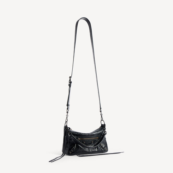 BALENCIAGA - Sac Le City Moto Mini pour Femme en Noir