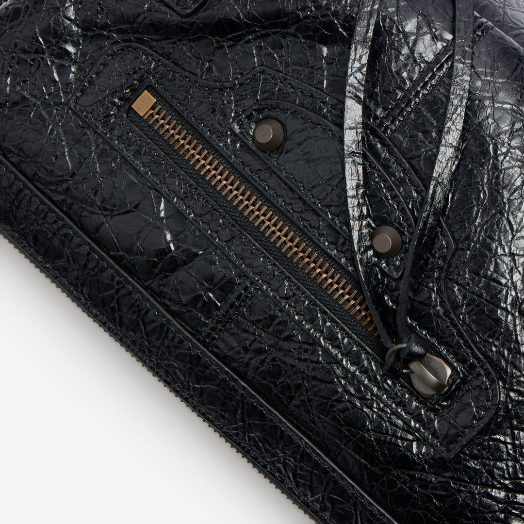 BALENCIAGA - Sac Le City Moto Mini pour Femme en Noir