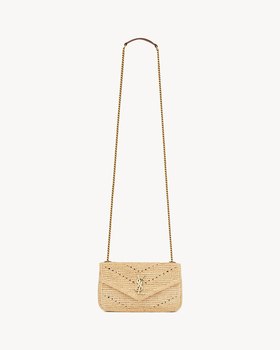 SAINT LAURENT - LOULOU MINI en raphia