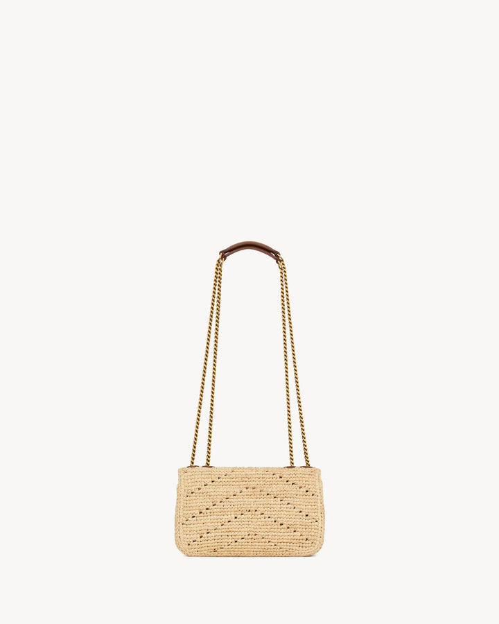 SAINT LAURENT - LOULOU MINI en raphia