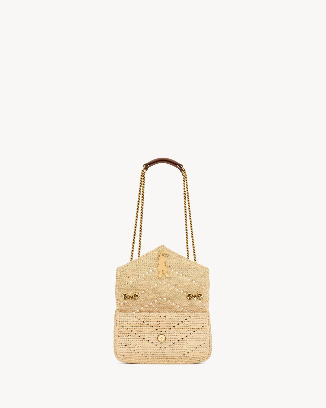 SAINT LAURENT - LOULOU MINI en raphia