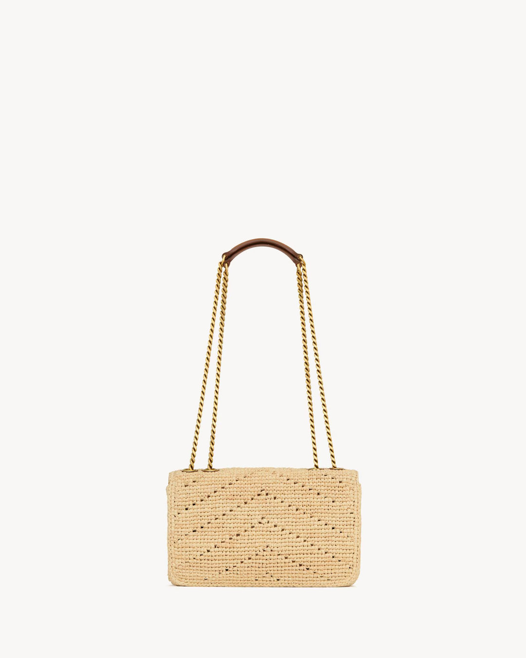SAINT LAURENT - LOULOU SMALL en raphia