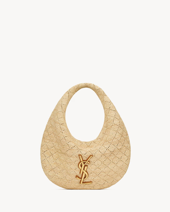 SAINT LAURENT - ICARE HOBO EN raphia