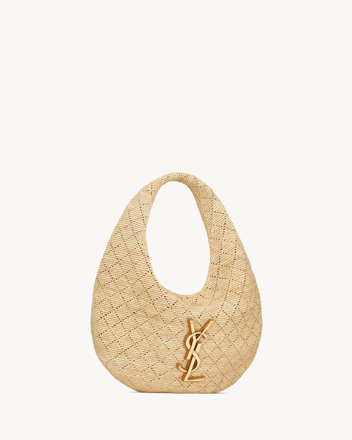 SAINT LAURENT - ICARE HOBO EN raphia