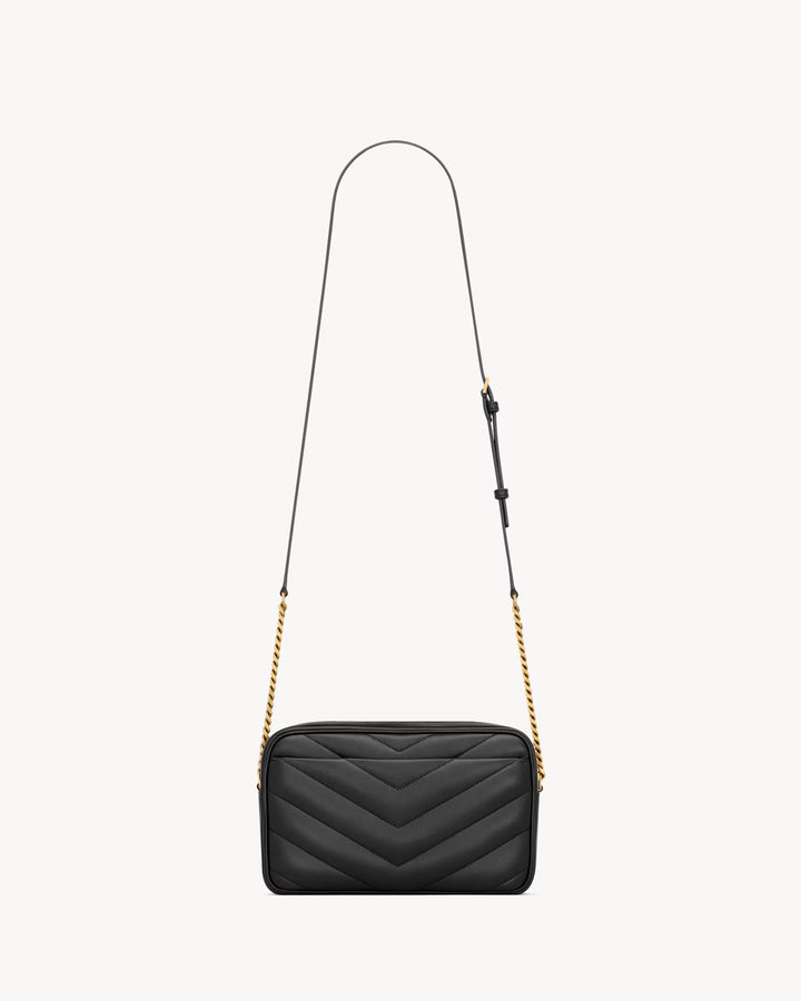 SAINT LAURENT - LOULOU CAMERA en cuir matelassé
