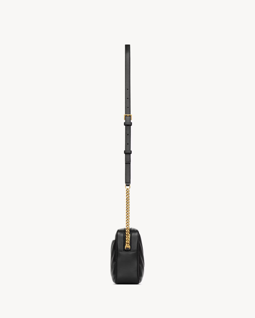 SAINT LAURENT - LOULOU CAMERA en cuir matelassé
