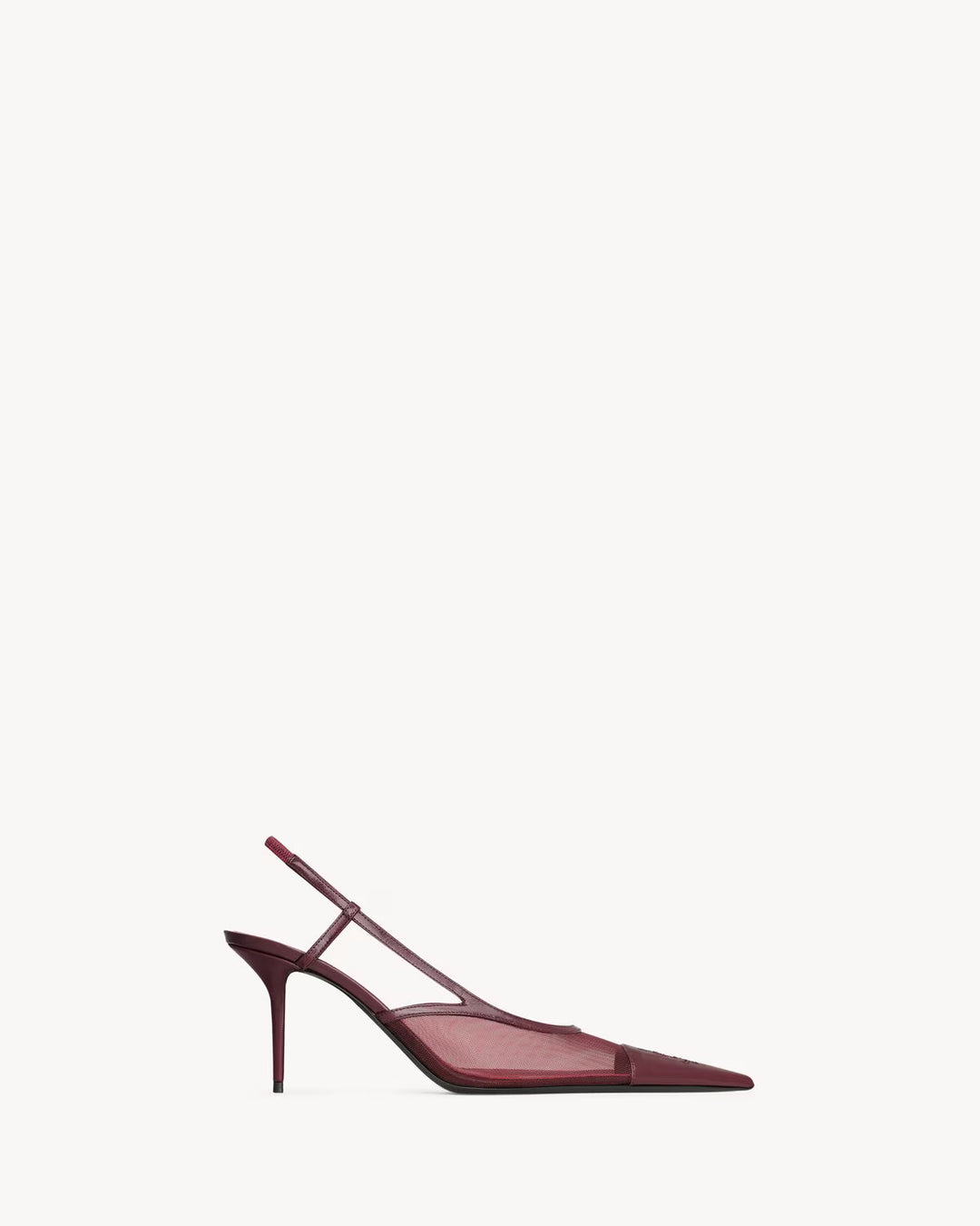 SAINT LAURENT RENÉE slingbacks en résille