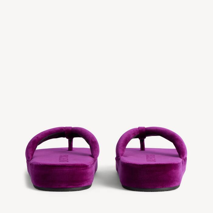 BALENCIAGA - Tong Jet Lag pour Femme en Violet