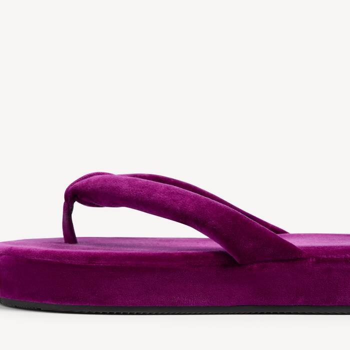 BALENCIAGA - Tong Jet Lag pour Femme en Violet